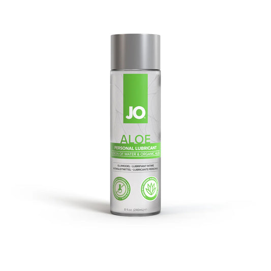Jo Waterbased Aloe Lubricant 8 oz. | 796494408285 | Available at EroticWarehouse.com