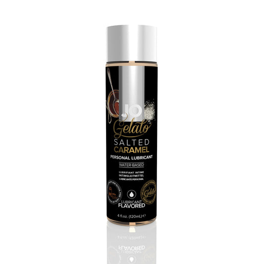 Jo Gelato Salted Caramel Lubricant 4 oz. | 796494440230 | Available at EroticWarehouse.com