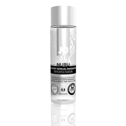 JO Nuru Full Body Sensual Massage Gel 8 oz. | 796494480052 | Available at EroticWarehouse.com