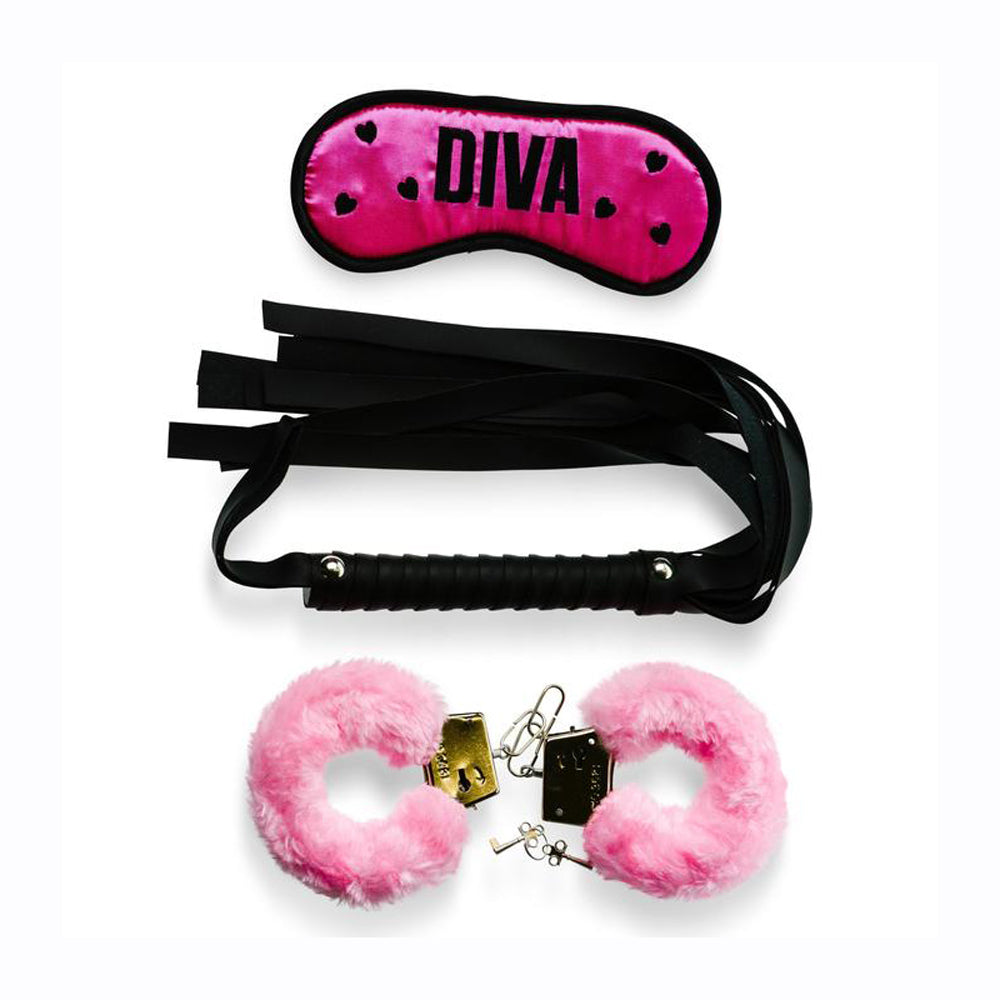 Diva Bondage Set Pink | 802991611179 | Available at EroticWarehouse.com