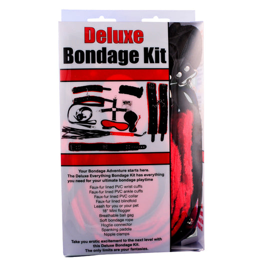 Deluxe Everything Bondage Kit | 802991614255 | Available at EroticWarehouse.com