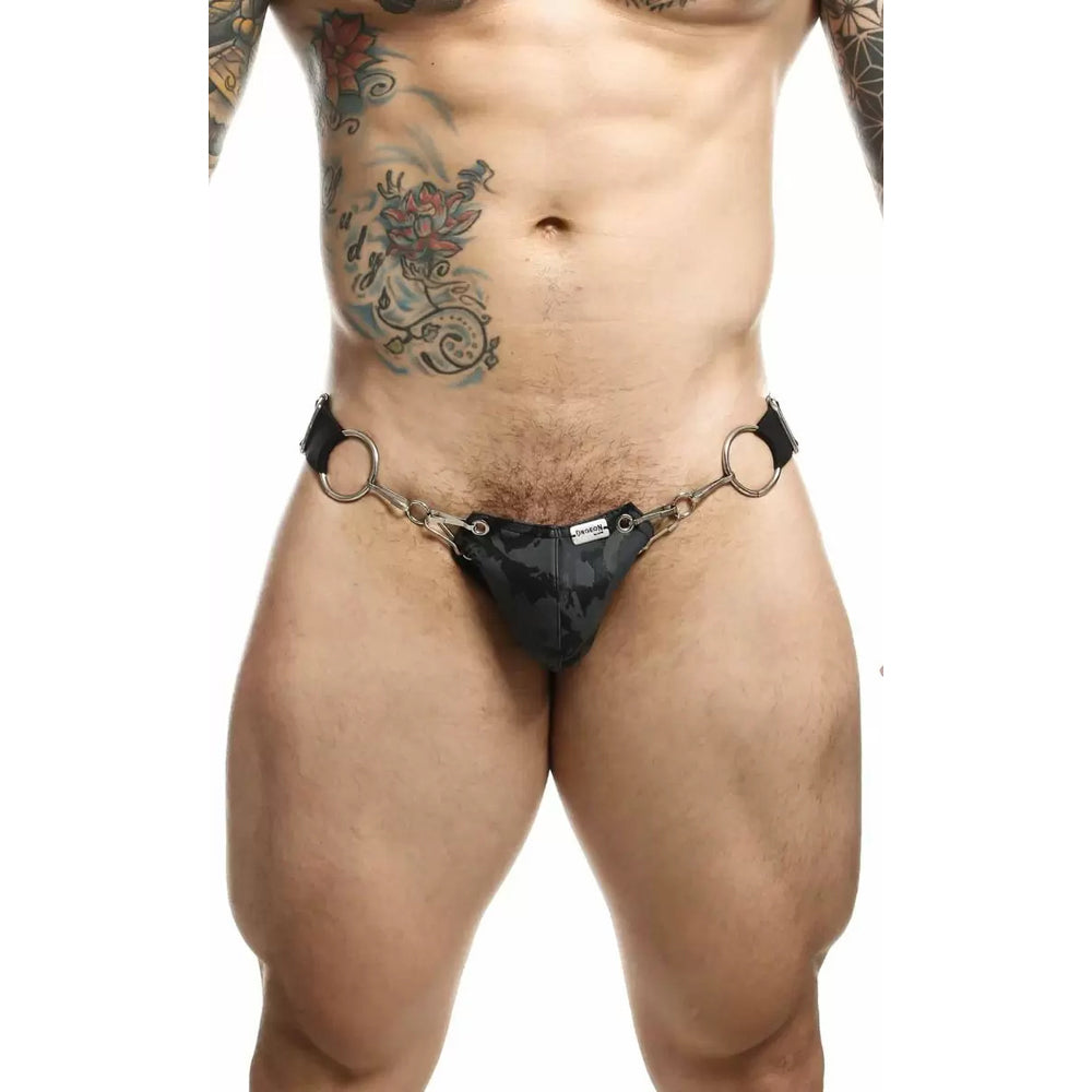 Dngeon Snap Jockstrap Midnight One Size | 804859876379 | Available at EroticWarehouse.com