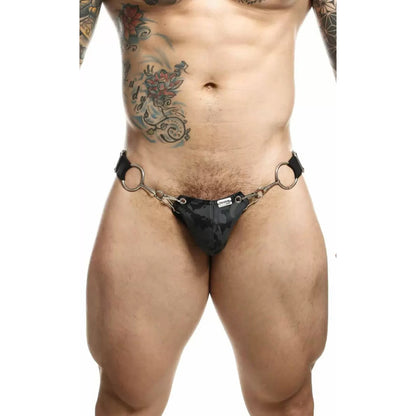 Dngeon Snap Jockstrap Midnight One Size | 804859876379 | Available at EroticWarehouse.com