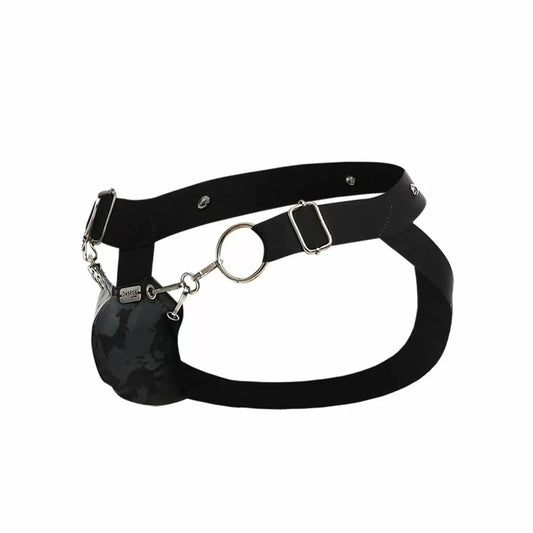 Dngeon Snap Jockstrap Midnight One Size | 804859876379 | Available at EroticWarehouse.com