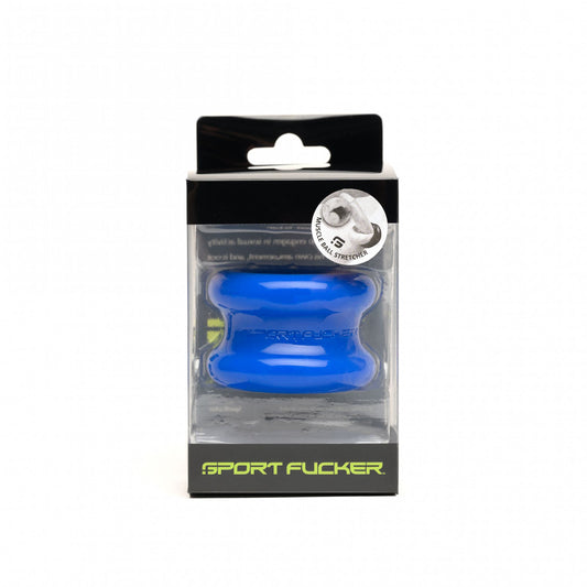 Sport Fucker Muscle Ball Stretcher Blue Tpe | 810001682835 | Available at EroticWarehouse.com