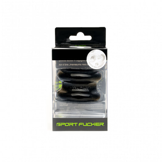 Sport Fucker Muscle Ball Stretcher Tpe Black | 810001682866 | Available at EroticWarehouse.com
