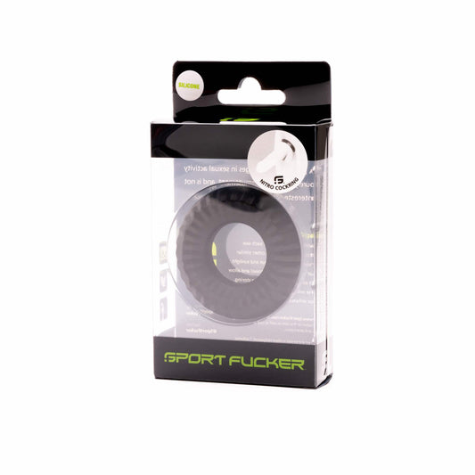 Sport Fucker Nitro Ring Black | 810001683290 | Available at EroticWarehouse.com