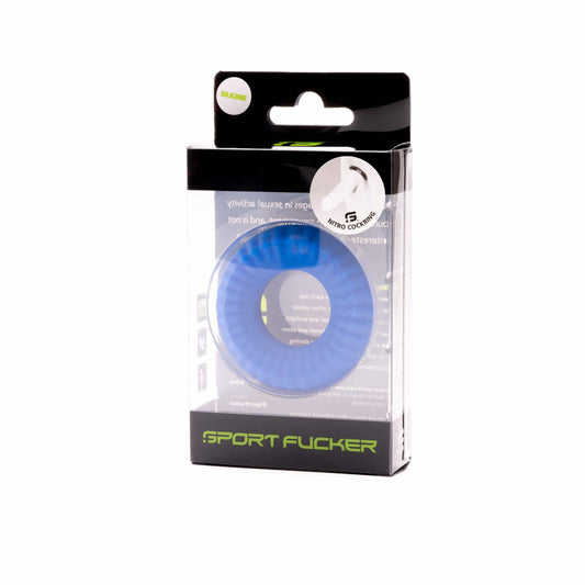 Sport Fucker Nitro Ring Blue | 810001683306 | Available at EroticWarehouse.com