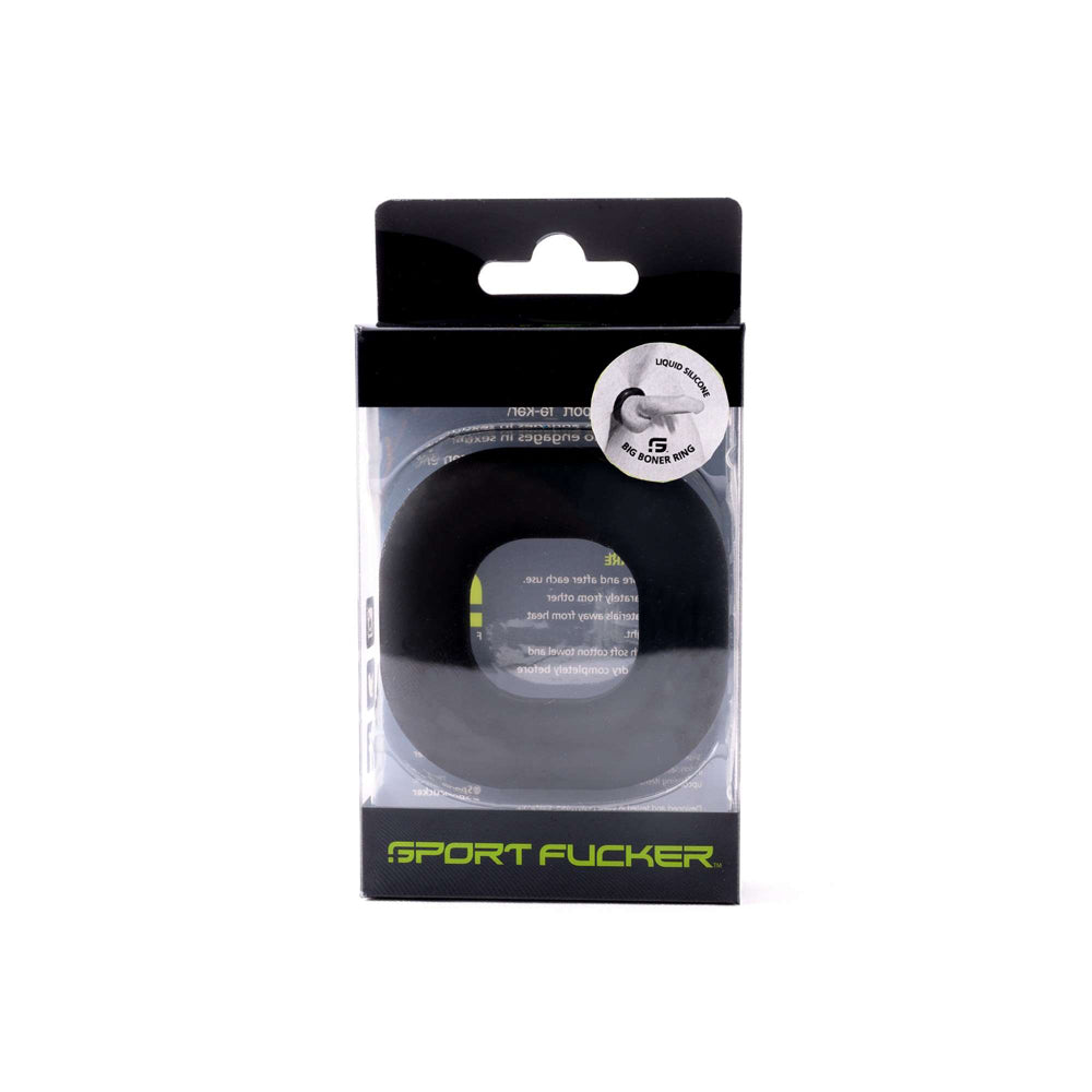 Sport Fucker Big Boner Ring Black | 810001683832 | Available at EroticWarehouse.com
