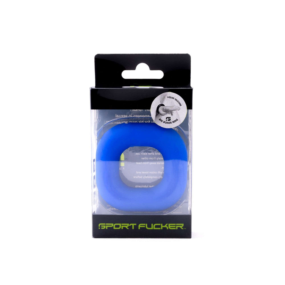 Sport Fucker Big Boner Ring Blue | 810001683849 | Available at EroticWarehouse.com
