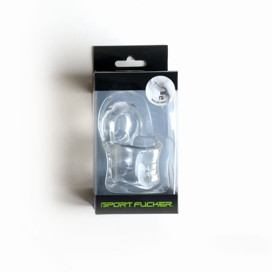 Sport Fucker Baller Ring Tpe Clear | 810001687212 | Available at EroticWarehouse.com