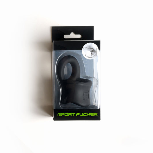 Sport Fucker Baller Ring Black | 810001687243 | Available at EroticWarehouse.com