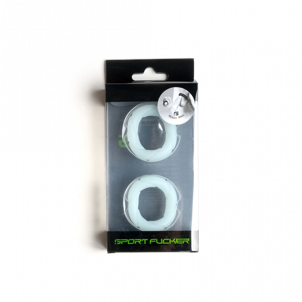 Sport Fucker Ready Rings Glow | 810001687335 | Available at EroticWarehouse.com