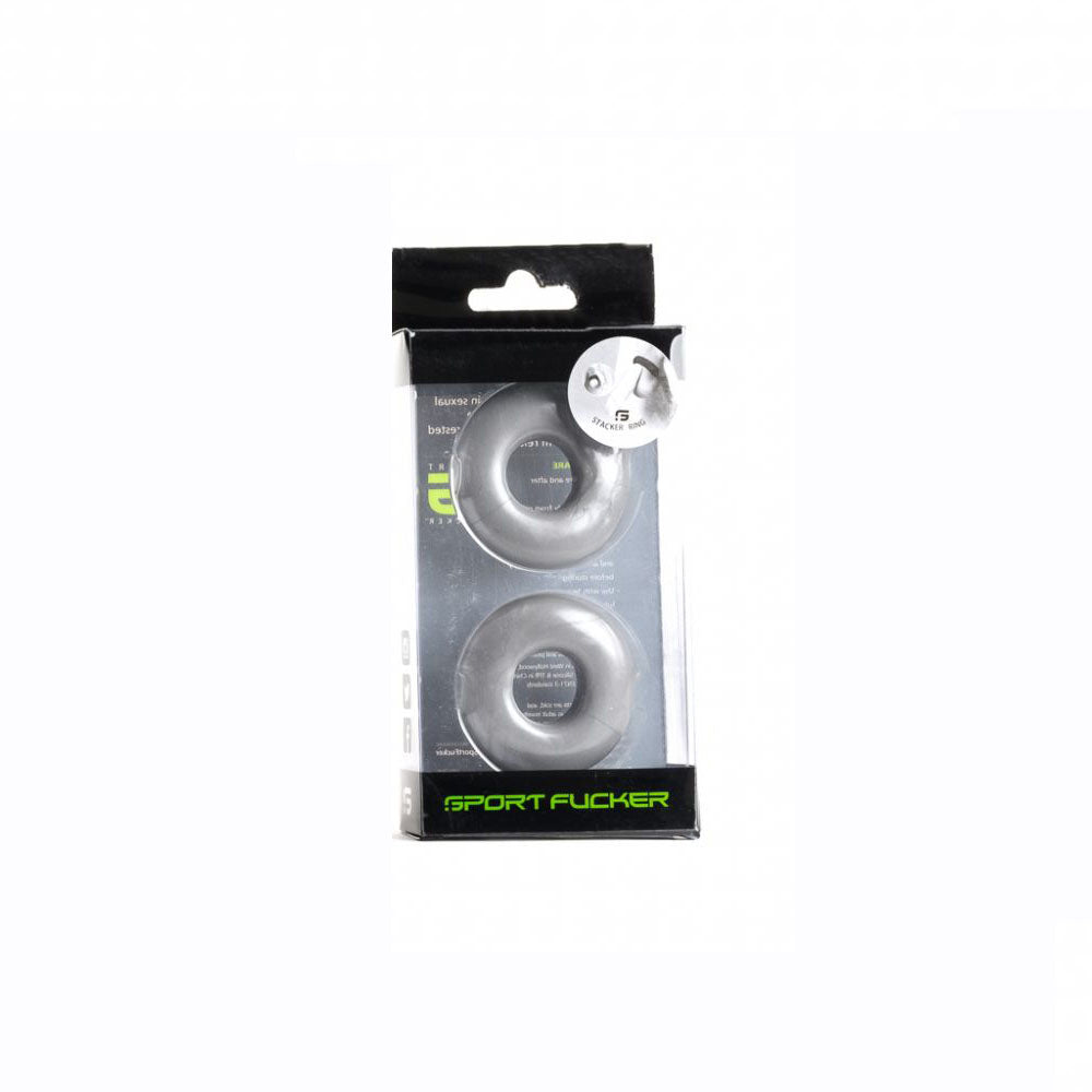 Sport Fucker Stacker Rings Metal | 810001687748 | Available at EroticWarehouse.com