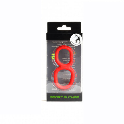 Sport Fucker Enigma Ring Red | 810001688523 | Available at EroticWarehouse.com