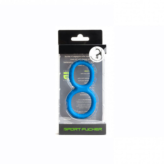 Sport Fucker Enigma Ring Blue | 810001688530 | Available at EroticWarehouse.com