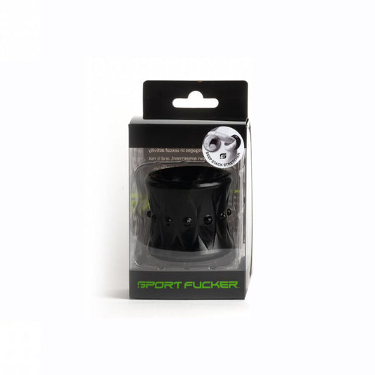 Sport Fucker Deep Stack Black | 810001688547 | Available at EroticWarehouse.com