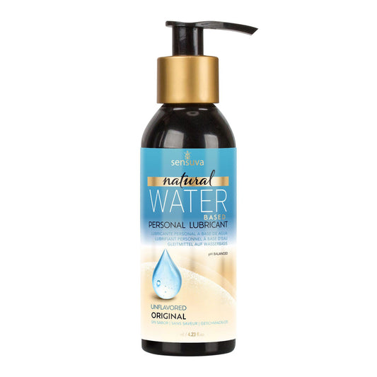 Natural Water-Based Personal Moisturizer Unscented 4 oz. Bottle | 810002660009 | Available at EroticWarehouse.com