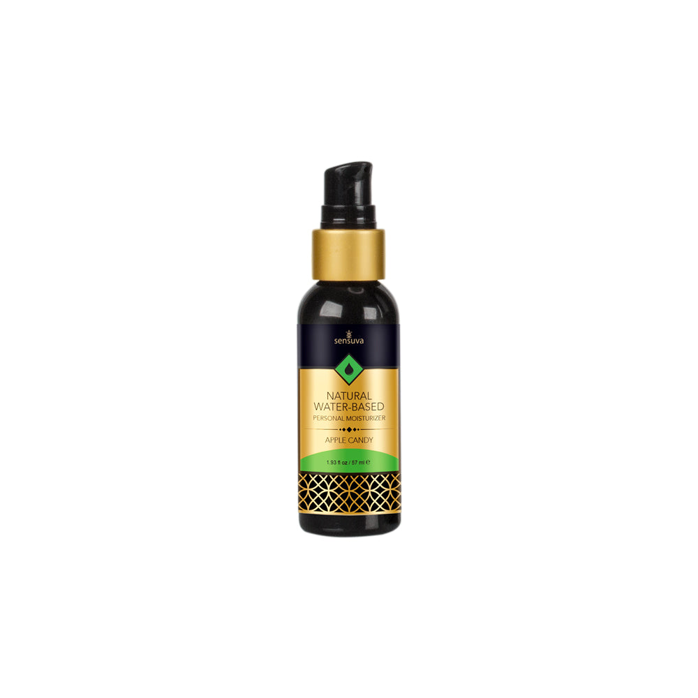 Natural Water-Based Personal Moisturizer Apple Candy 2 oz. Bottle | 810002660023 | Available at EroticWarehouse.com