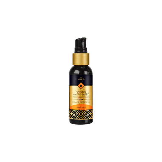 Natural Water-Based Personal Moisturizer Orange Creamsicle 2 oz. Bottle | 810002660078 | Available at EroticWarehouse.com
