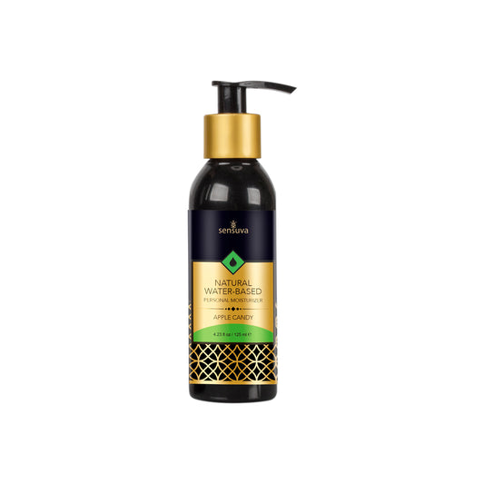 Natural Water-Based Personal Moisturizer Apple Candy 4 oz. Bottle | 810002660085 | Available at EroticWarehouse.com