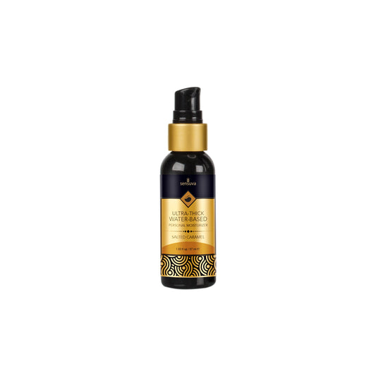 Ultra-Thick Water-Based Personal Moisturizer Salted Caramel 2 oz. Bottle | 810002660641 | Available at EroticWarehouse.com