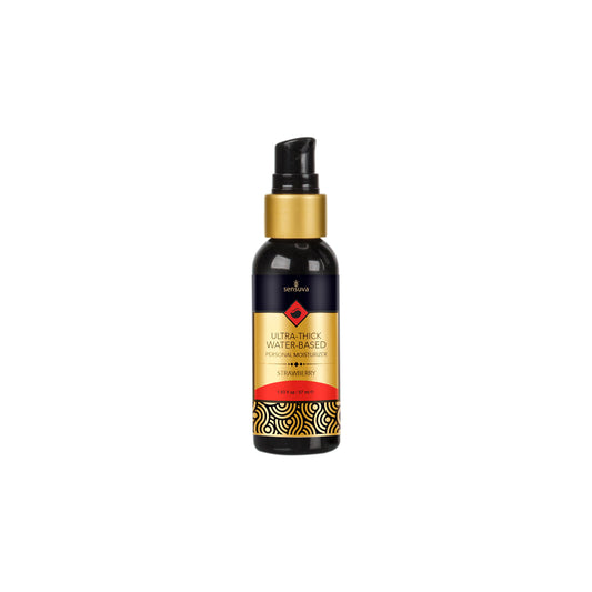 Ultra-Thick Water-Based Personal Moisturizer Strawberry 2 oz. Bottle | 810002660658 | Available at EroticWarehouse.com