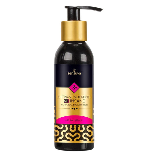 Ultra-Stimulating On Insane Personal Moisturizer Unscented 4 oz. Bottle | 810002661310 | Available at EroticWarehouse.com