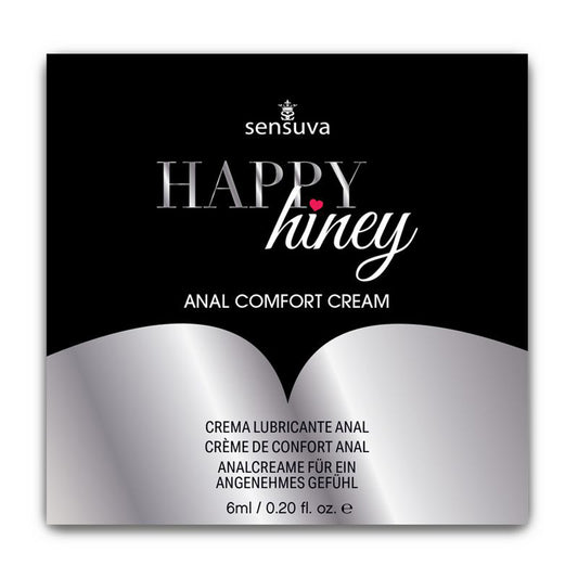 Happy Hiney Anal Comfort Gel 6 Ml. Single-Use Packet | 810002665554 | Available at EroticWarehouse.com