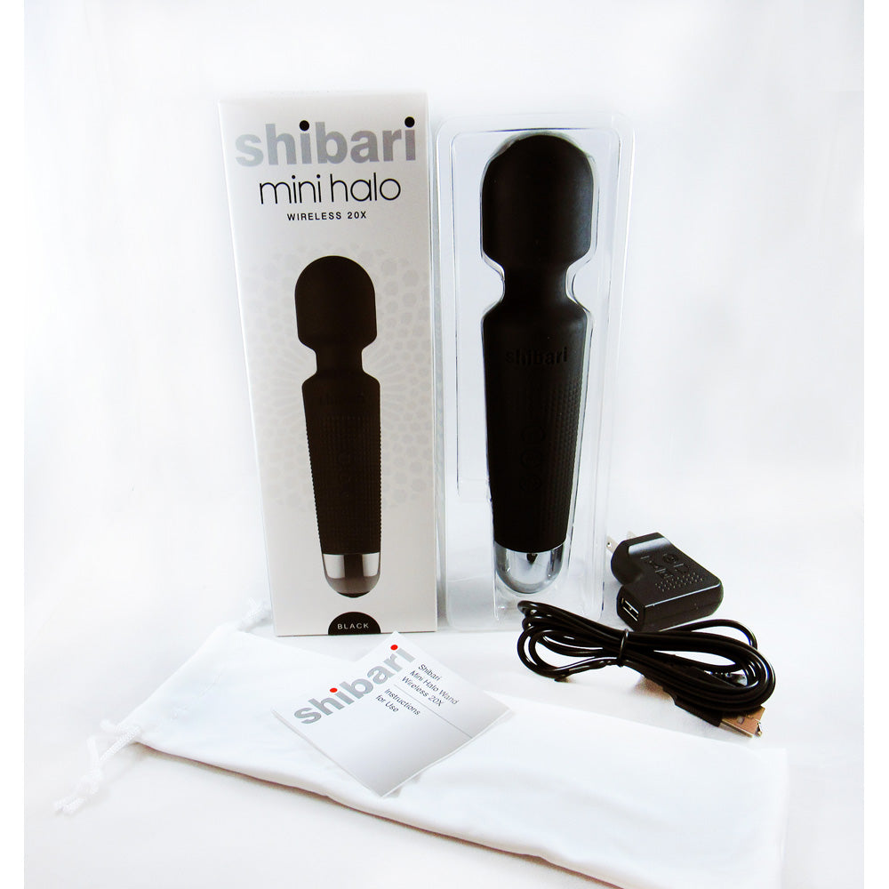 Shibari Mini Halo Wireless 20X Black | 810046850008 | Available at EroticWarehouse.com