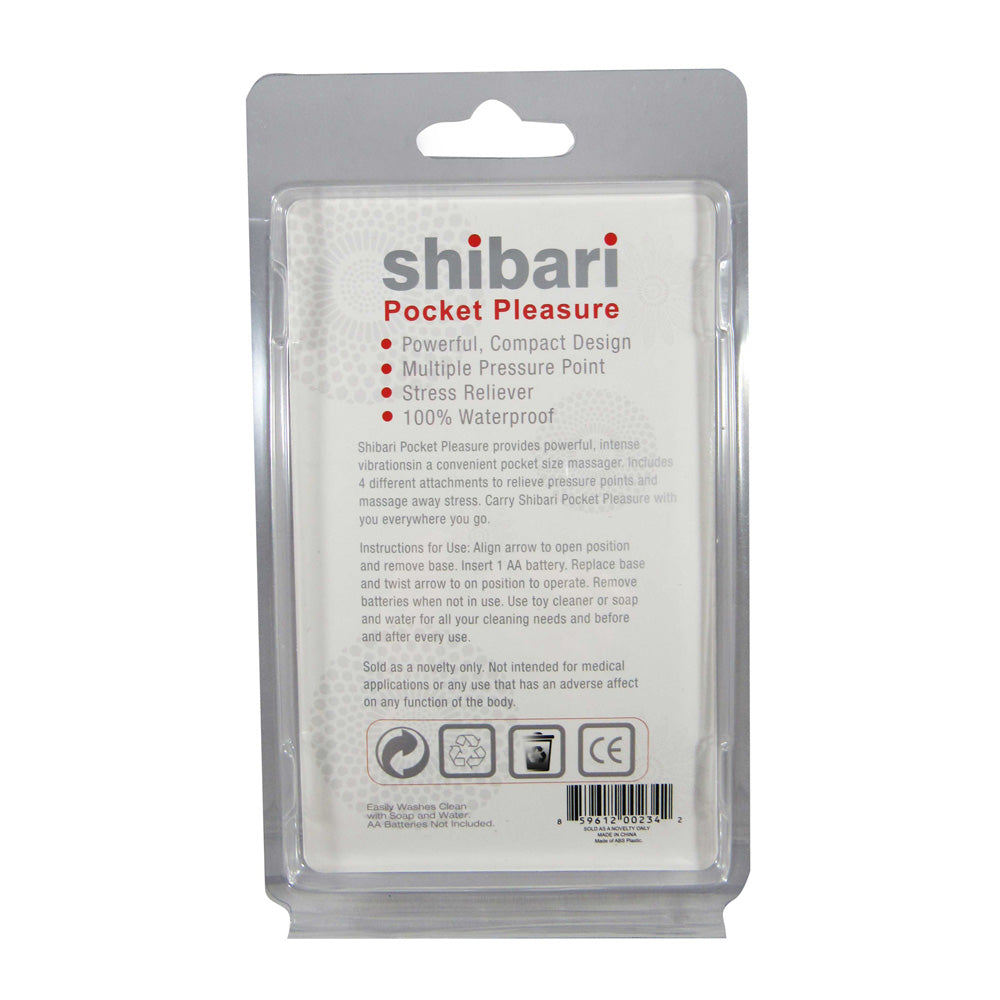 Shibari Pocket Pleasure Purple | 810046850244 | Available at EroticWarehouse.com