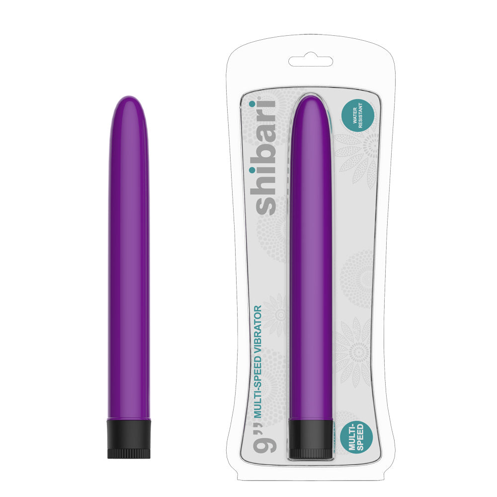 Shibari 9" Vibe Purple | 810046850770 | Available at EroticWarehouse.com