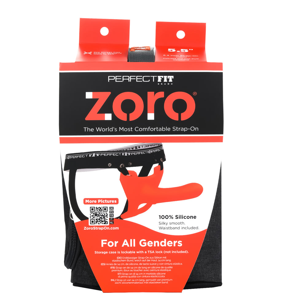 Zoro 5.5" With Case Orange | 8101144800692 | Available at EroticWarehouse.com