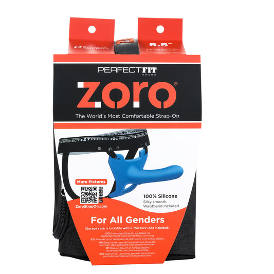 Zoro 5.5" With Case Blue | 8101144800838 | Available at EroticWarehouse.com