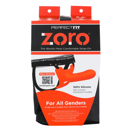 Zoro 6.5" With Case Orange | 8101144801996 | Available at EroticWarehouse.com
