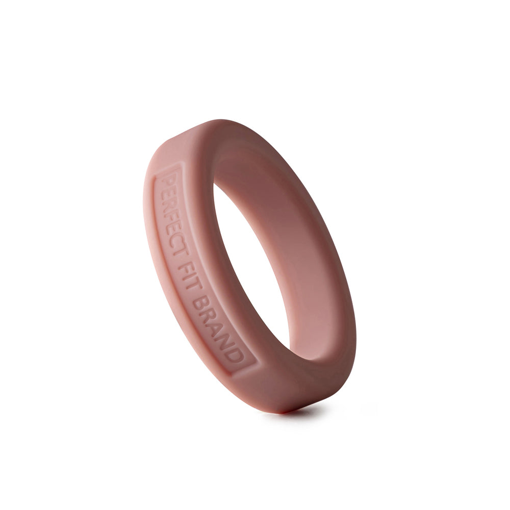 Classic 1.4" (36 mm) Silicone Med. Stretch Penis Ring Skintone 5 | 8101144804348 | Available at EroticWarehouse.com