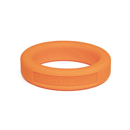 Classic 1.4" (36 mm) Silicone Med. Stretch Penis Ring Orange | 8101144804584 | Available at EroticWarehouse.com