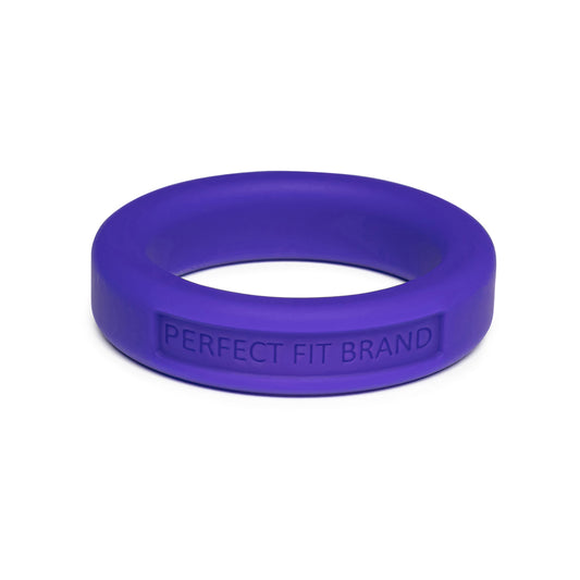 Classic 1.4" (36 mm) Silicone Med. Stretch Penis Ring Purple | 8101144804898 | Available at EroticWarehouse.com