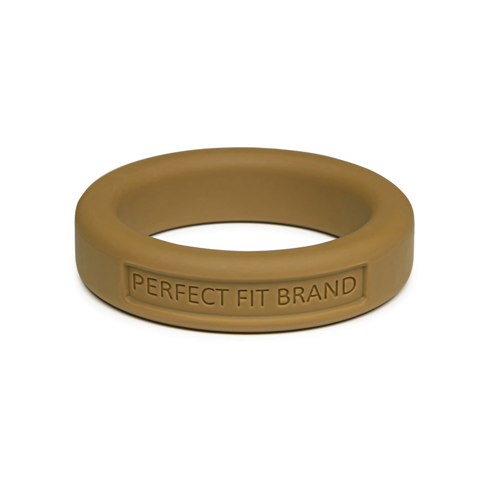 Classic 1.4" (36 mm) Silicone Med. Stretch Penis Ring Gold | 8101144805024 | Available at EroticWarehouse.com