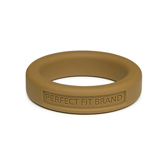 Classic 1.4" (36 mm) Silicone Med. Stretch Penis Ring Gold | 8101144805024 | Available at EroticWarehouse.com