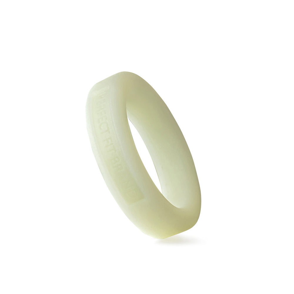 Classic 1.4" (36 mm) Silicone Med. Stretch Penis Ring Glow In The Dark | 8101144805260 | Available at EroticWarehouse.com