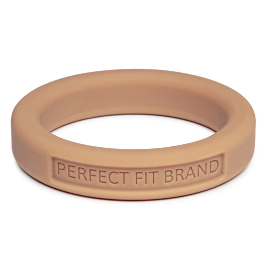 Classic 1.75" (44 mm) Silicone Med. Stretch Penis Ring Skintone 3 | 8101144805574 | Available at EroticWarehouse.com
