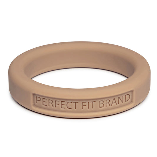 Classic 1.75" (44 mm) Silicone Med. Stretch Penis Ring Skintone 4 | 8101144805642 | Available at EroticWarehouse.com
