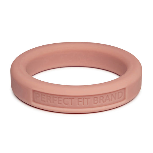 Classic 1.75" (44 mm) Silicone Med. Stretch Penis Ring Skintone 5 | 8101144805710 | Available at EroticWarehouse.com
