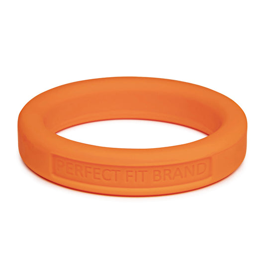 Classic 1.75" (44 mm) Silicone Med. Stretch Penis Ring Orange | 8101144805956 | Available at EroticWarehouse.com
