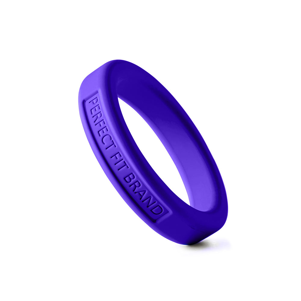 Classic 1.75" (44 mm) Silicone Med. Stretch Penis Ring Purple | 8101144806250 | Available at EroticWarehouse.com