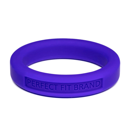Classic 1.75" (44 mm) Silicone Med. Stretch Penis Ring Purple | 8101144806250 | Available at EroticWarehouse.com