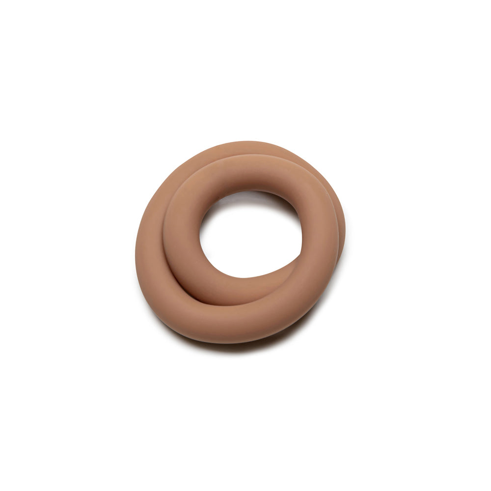 9" (229 mm) Silicone Hefty Wrap Ring Skintone 3 | 8101144806946 | Available at EroticWarehouse.com