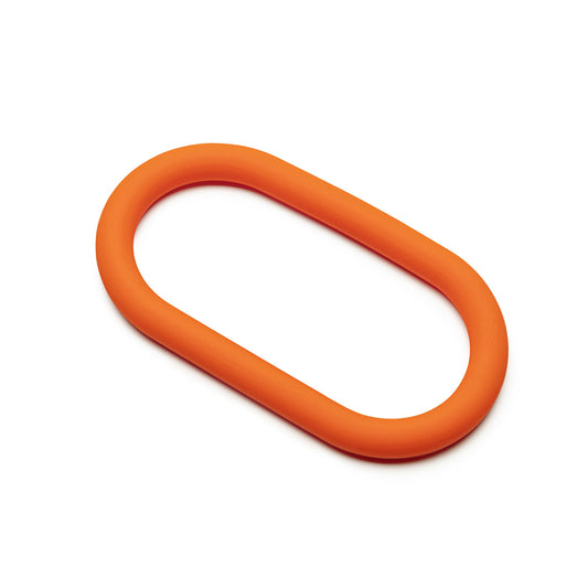 9" (229 mm) Silicone Hefty Wrap Ring Orange | 8101144807318 | Available at EroticWarehouse.com