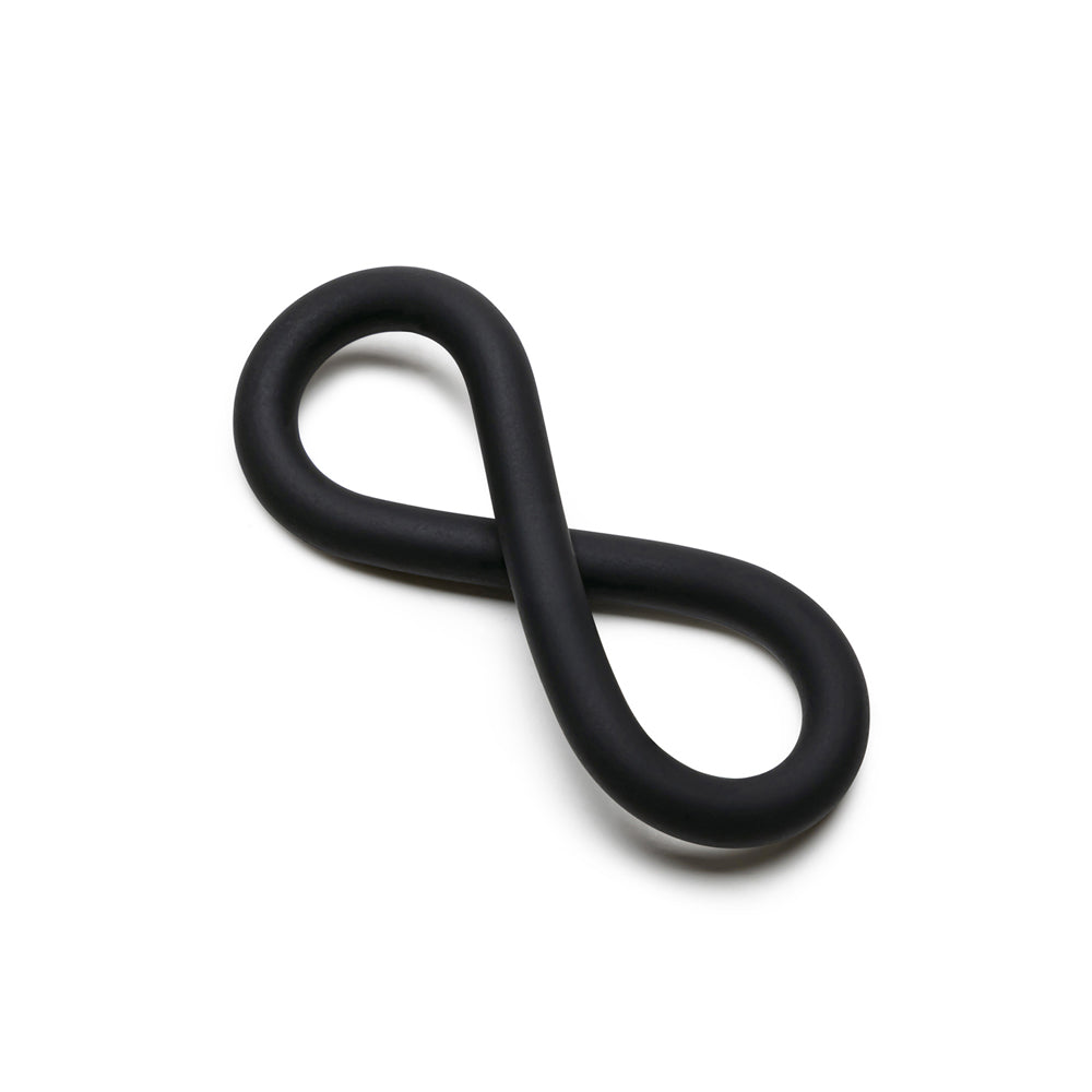 9" (229 mm) Silicone Hefty Wrap Ring Black | 8101144807936 | Available at EroticWarehouse.com
